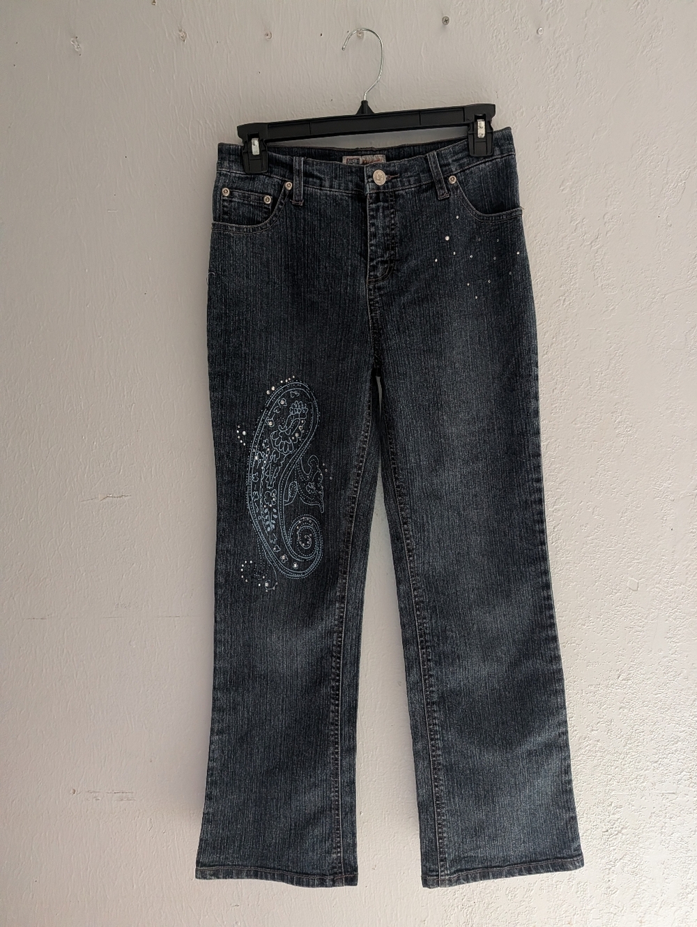 Faded Glory Girl Printed Jean Y2K